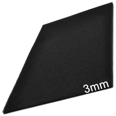Abbildung von Easyboost Luftfilterschaum Luftfiltereinsatz 28x15cm Dicke 3mm Universell zum Zuschneiden für Scooter Motorrad Quad Rasenmäher Motorsense Motorhacke Kettensäge Vergaser Luftfilterkasten