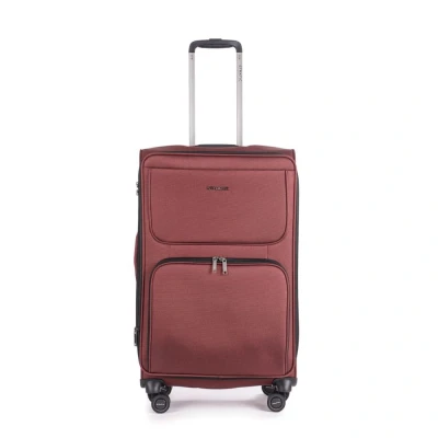 Abbildung von Stratic Bendigo Light + Weichschalen Koffer M redwine mit 4 Rollen Weichgepäck