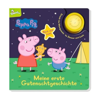 Abbildung von Peppa Pig: Meine erste Gutenachtgeschichte: Pappbilderbuch mit Licht