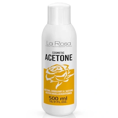Abbildung von LaRosa ACETON Nagellackentferner 500ml Entferner für Nagellack, Nail Gel, Acryl, Nagelkleber und Tipps