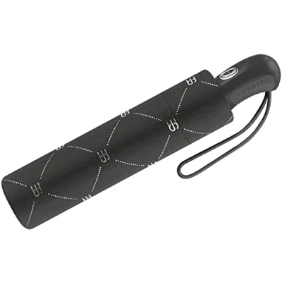 Abbildung von Esprit Regenschirm faltbar, für Damen, automatisches Öffnen &amp; Schließen, Easymatic Light, Größe 28 cm, Taschenschirm mit automatischer Öffnung., 97 Modern und elegant