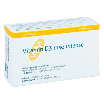 Abbildung von Vitamin D3 Mse intense Kapseln