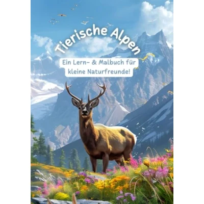 Abbildung von Tierische Alpen: Ein Lern &amp; Malbuch für kleine Naturfreunde!