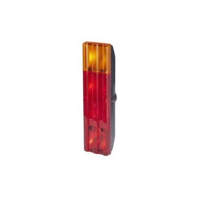 Abbildung von HELLA 2VB 004 887 011 Rückleuchte links P21W, R10W schwarz 12, 24 ohne Glühlampen mit Lampenträger MERCEDES BENZ: Vario Box Body / Estate