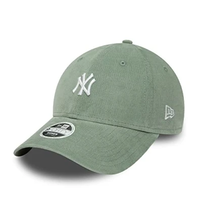 Abbildung von New Era York Yankees MLB Damenkappe 9Forty verstellbar Cord Baseball Cap Basecap grün One Size