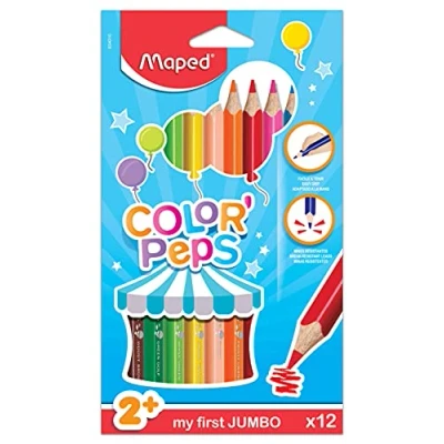 Abbildung von Maped Buntstifte Jumbo 12er Pack