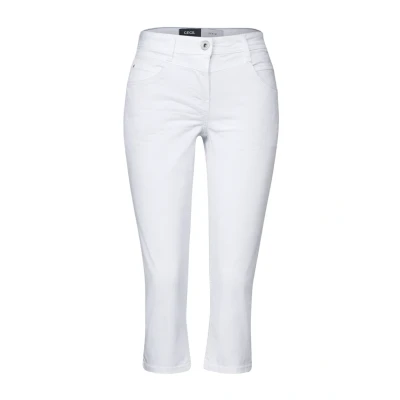Abbildung von Cecil Jeans Slim Fit, Damen, Größe: 28x22, Weiß