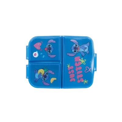 Abbildung von Disney Lilo and Stitch Brotdose mit Fächern, Blue