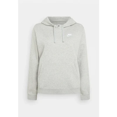 Abbildung von Nike Sportswear W CLUB STD PO Kapuzenpullover, Damen, Größe: XL, Grey heather
