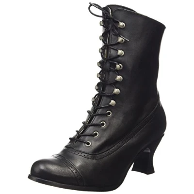 Abbildung von Stockerpoint Schnürstiefelette, Damen, Größe: 36, Black Schuhe