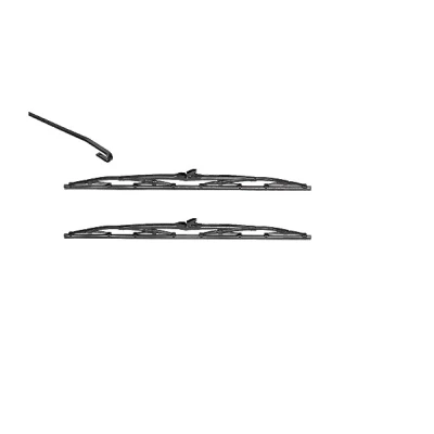 Abbildung von Scheibenwischer Valeo Silencio, Silencio Conventional Set 574283 vorne Standard mit integrierter Waschwasserdüse