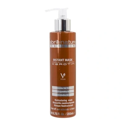 Abbildung von abril et nature Ultra schnelle Keratin Haarmaske Nährt, stärkt und regeneriert die Haarfaser Repariert geschädigtes brüchiges Haar Sorgt für weiches glänzendes Aussehen 200 ml