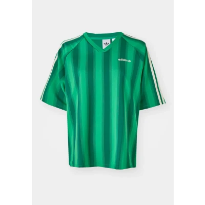 Abbildung von adidas Originals Linear TEE Tshirt print, Damen, Größe: 30/32 (XS), Green