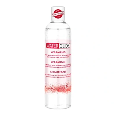Abbildung von Waterglide Gleitgel Wärme Effekt Wasserbasiertes für länger anhaltenden Spaß Vegan Geeignet Sexspielzeug und Kondome 300 ml