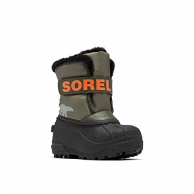 Abbildung von Sorel Childrens Unisex Snowboot/Winterstiefel für Kinder, Größe: 30, Stone green/alpine tundra Schuhe