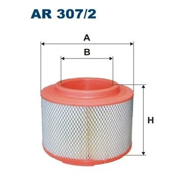 Abbildung von FILTRON AR 307/2 Luftfilter 174 222 Filtereinsatz TOYOTA: HILUX 3 Pick up, VIII Pickup, Pritsche/Fahrgestell (KUN1, TGN3, TGN2, TGN1,