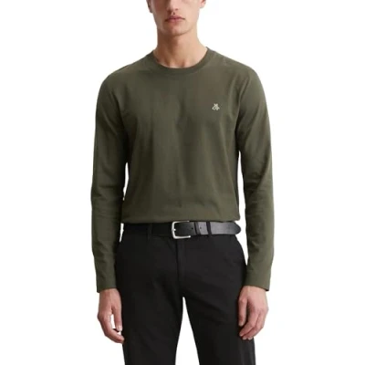 Abbildung von Marc O&#039;Polo LONG Sleeve CREW NECK ICON Chest Print Langarmshirt, Herren, Größe: Small, Neverland iron