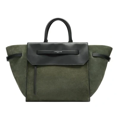 Abbildung von Liebeskind Berlin LORA SUEDE Satchel L, cypress green L