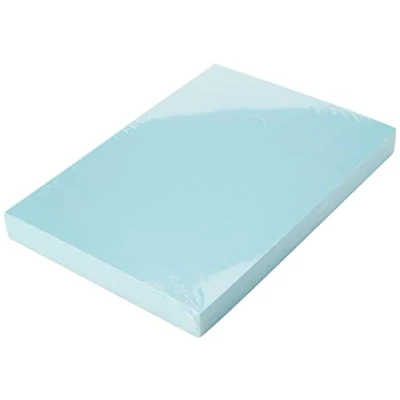 Abbildung von House of &amp; Papier A4 220 gsm farbiger Karte Pastell Blau (100 Stück Blatt)