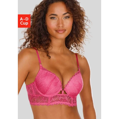 Abbildung von Lascana Pushup BH, Damen, Größe: 75B, Pink