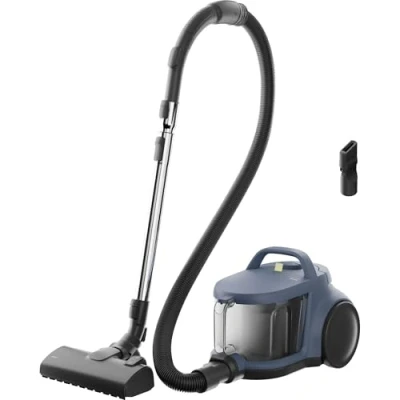 Abbildung von AEG CLEAN 5000 Staubsauger Beutellos, Bodenstaubsauger für alle Bodenbeläge, Zubehör, 1000 Watt, 9m Aktionsradius, 2l Staubbehälter, 50% Recyclingmaterial, Waschbarer HEPA Filter, Blau, AL51C1LDB