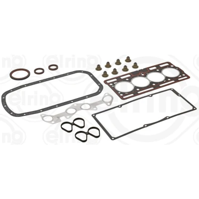 Abbildung von ELRING 908.530 Dichtungsvollsatz, Motor mit Ventilschaftabdichtung, Wellendichtring Kurbelwelle für Alu Zylinderkopfhaube NISSAN: Kubistar Van