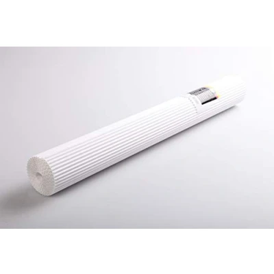 Abbildung von Clairefontaine 451001C Rolle Wellpappe Maxi (2 x 0,70m, 175g, ideal für Bastelprojekte) 1 weiß