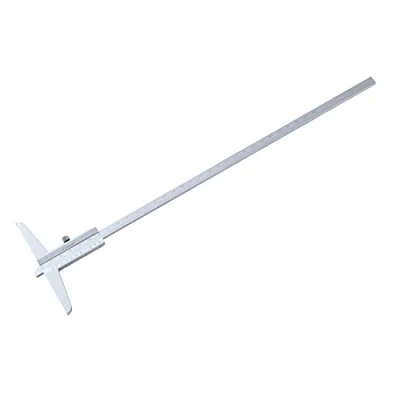 Abbildung von KATSU Tiefenmessschieber 0300mm 0,02 mm Genauigkeit Metrisches Tiefenmess Messschieber Messwerkzeug 401174