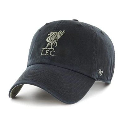 Abbildung von &#039;47 FC Liverpool Black EPL Ballpark Camo Clean Up Cap One Size