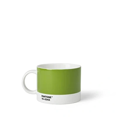 Abbildung von Pantone Teebecher, Porzellan, Green 15 0343, 8 cm