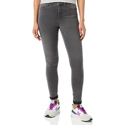 Abbildung von ONLY Damen Onlroyal High DNM Bj312 Noos Skinny Jeans, Grau (Dark Grey Denim), S / 32L EU