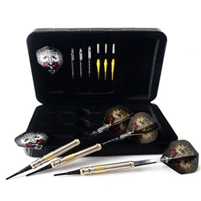 Abbildung von CUESOUL Dragon Deluxe Soft Dartpfeile Set with Luxury Case, 16 gram (B1103)