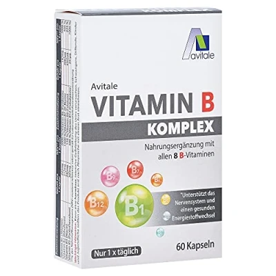 Abbildung von Avitale Vitamin B Komplex Kapseln