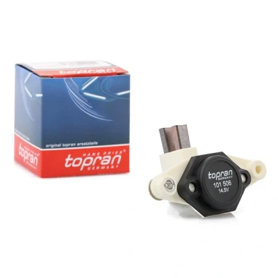 Abbildung von TOPRAN 101 506 Lichtmaschinenregler VOLKSWAGEN: TRANSPORTER 4 Bus, 3, LT 28 35 I Van, AUDI: 80 B3, B2, OPEL: Kadett E CC