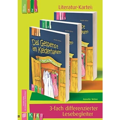 Abbildung von &quot;Das Gespenst am Kleiderhaken&quot; 3 fach differenzierter Lesebegleiter (KidS Literatur Kartei)