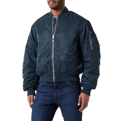 Abbildung von Schott Airforce Bomberjacke, Herren, Größe: XXL, Dunkelblau
