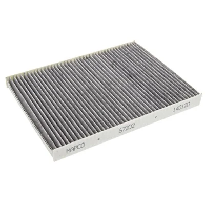 Abbildung von MAPCO 67202 Innenraumfilter Aktivkohlefilter 282 206 25 VOLKSWAGEN: Golf 4, 5, Passat B5 GP Estate, SKODA: Superb I Saloon, Octavia Hatchback