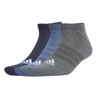 Abbildung von adidas Unisex Kinder Cushioned Low Cut Socks 3 Pairs, legend ink/preloved ink/dark grey heather, 6 7 Years