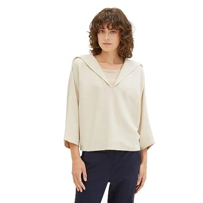 Abbildung von TOM Tailor Strickpullover, Damen, Größe: XXL, Soft beige melange