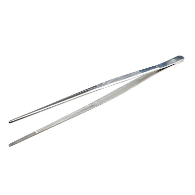 Abbildung von HENDI Küchenpinzette 30 cm Edelstahl Profi universal, Kochpinzette lang