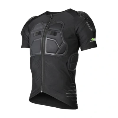 Abbildung von O&#039;NEAL Protektoren Shirt Motocross Enduro Motorrad Elastisch leichte Protektorenjacke, aus Polyurethan Schaum, Mesh Einsatz STV Short Sleeve Protector V.23 Erwachsene Schwarz S