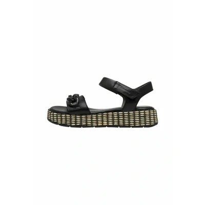Abbildung von Tamaris Plateausandalette, Damen, Größe: 36, Black Schuhe