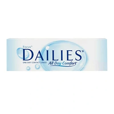 Abbildung von Dailies All Day Comfort Tageslinsen weich, 30 Stück, BC 8.6 mm, DIA 13.8 +0.5 Dioptrien
