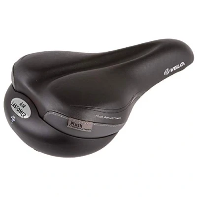 Abbildung von Velo Sattel Plush Air Lastomer, black, 270 x 180 mm