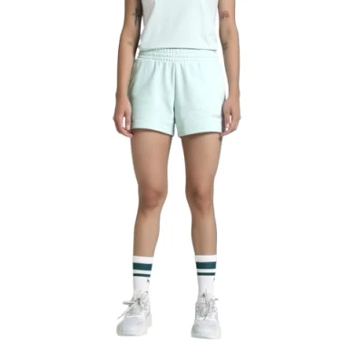 Abbildung von PUMA Damen ESS Small No. 1 Logo 4&#039;&#039; Shorts TR (s) Gestrickte Shorts, Peaceful Blue, M
