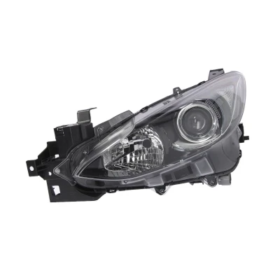 Abbildung von TYC 20 14426 05 2 Scheinwerfer links H11, H15 mit Tagfahrlicht für Rechtsverkehr Elektromotor MAZDA: 3 Hatchback