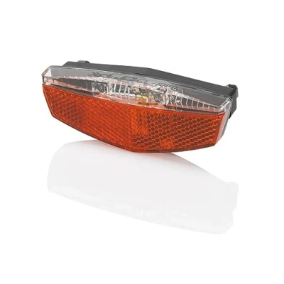 Abbildung von XLC Unisex Erwachsene CL R19 LED Batterie Rückleuchte Gepäcktr, Schwarz, Unisize