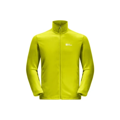 Abbildung von Jack Wolfskin Taunus FZ Fleecejacke, Herren, Größe: Large, Firefly