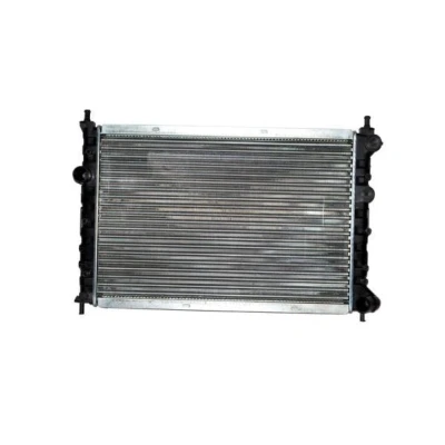 Abbildung von THERMOTEC D7H001TT Kühler, Motorkühlung Aluminium, Kunststoff 580 394 24 Schalt /optional Automatikgetriebe Kühlrippen mechanisch gefügt