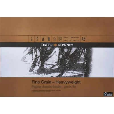 Abbildung von Daler Rowney Fine Grain Heavyweight Gummed Pad A2